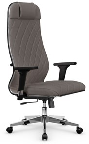 Офисное кресло Мetta L 1m 40M/2D Infinity Easy Clean (MPES) топган, нижняя часть 17834 серый в Уфе