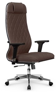 Офисное кресло Мetta L 1m 40M/2D Infinity Easy Clean (MPES) топган, нижняя часть 17834 темно-коричневый в Уфе