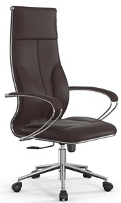Офисное кресло Мetta L 1m 46/K Infinity Easy Clean топган OMS, нижняя часть 17853 темно-коричневый в Уфе