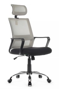 Кресло RCH 1029HB, черный/серый в Стерлитамаке