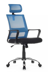 Компьютерное кресло RCH 1029HB, черный/синий в Стерлитамаке - предосмотр