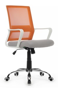 Кресло офисное RCH 1029MW, серый/оранжевый в Уфе