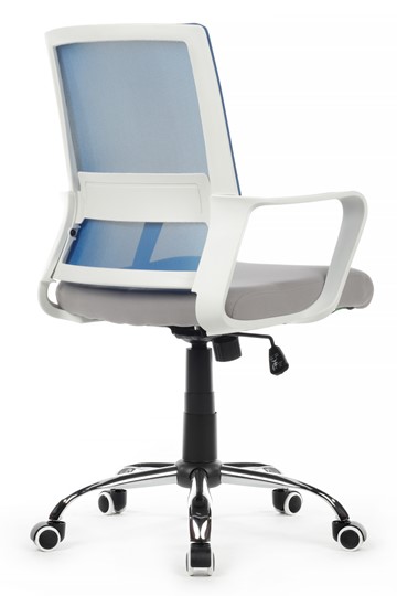 Компьютерное кресло RCH 1029MW, серый/синий в Стерлитамаке - изображение 3