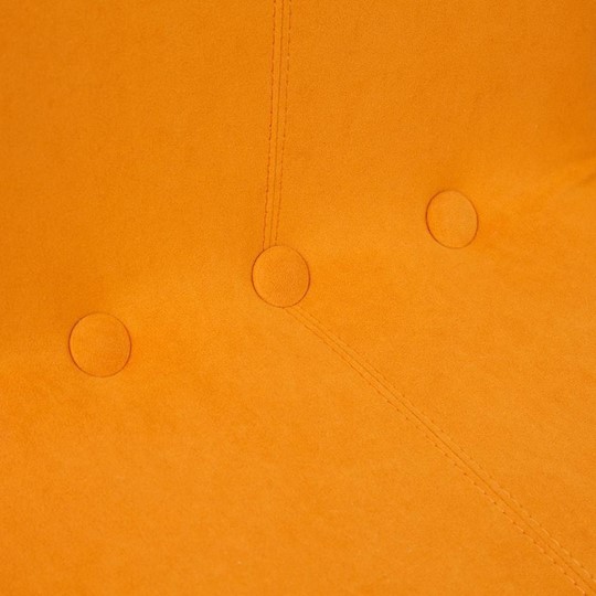 Кресло RIO флок/кож/зам, оранжевый/оранжевый, арт.14188 в Стерлитамаке - изображение 6