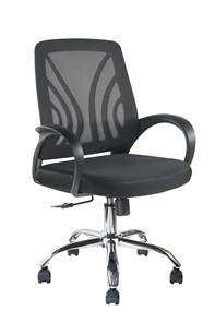Кресло офисное Riva Chair 8099Е, Черный в Стерлитамаке