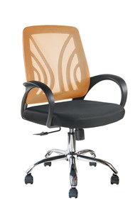 Компьютерное кресло Riva Chair 8099Е, Оранжевый в Стерлитамаке