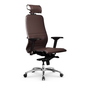Офисное кресло Samurai K-3.04 MPES Темно-коричневый в Стерлитамаке - предосмотр