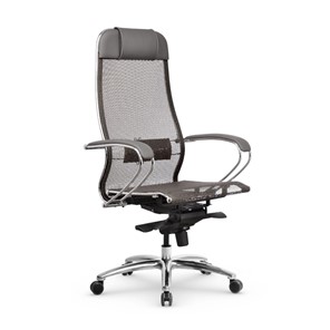 Кресло офисное Samurai S-1.04 MPES Светло-коричневый / Серый в Уфе