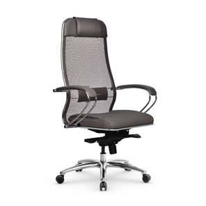 Компьютерное кресло Samurai SL-1.04 MPES Светло-коричневый / Серый в Стерлитамаке - предосмотр