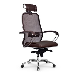 Офисное кресло Samurai SL-2.04 MPES Темно-коричневый в Уфе