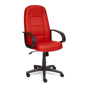 Компьютерное кресло СН747 кож/зам, красный, арт.7707 в Уфе
