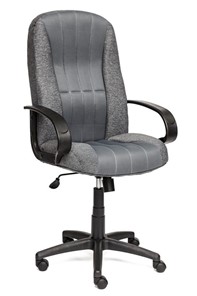 Компьютерное кресло СН833 ткань/сетка, серая/серая, арт.10327 в Стерлитамаке - предосмотр