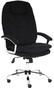 Офисное кресло SOFTY LUX флок, черный, арт.13594 в Стерлитамаке - предосмотр