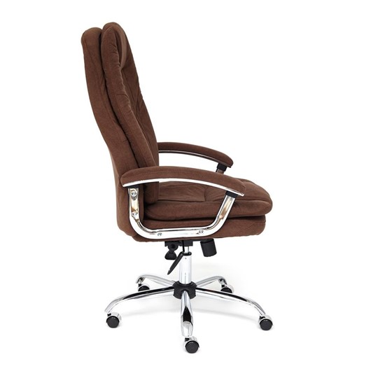Кресло компьютерное SOFTY LUX флок, коричневый, арт.13595 в Стерлитамаке - изображение 19