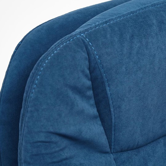 Офисное кресло SOFTY LUX флок, синий, арт.13592 в Стерлитамаке - изображение 13