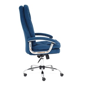 Офисное кресло SOFTY LUX флок, синий, арт.13592 в Стерлитамаке - предосмотр 2