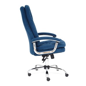 Офисное кресло SOFTY LUX флок, синий, арт.13592 в Стерлитамаке - предосмотр 5
