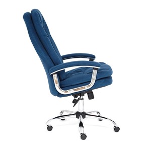 Офисное кресло SOFTY LUX флок, синий, арт.13592 в Стерлитамаке - предосмотр 6