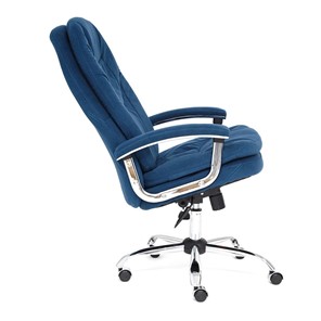 Офисное кресло SOFTY LUX флок, синий, арт.13592 в Стерлитамаке - предосмотр 7