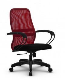 Кресло офисное SU-CK130-8 PL красный/черный в Стерлитамаке