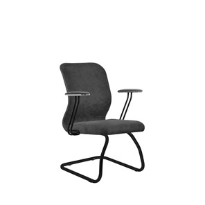 Кресло компьютерное SU-Mr-4/подл.079/осн.008 темно-серый в Стерлитамаке