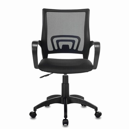 Кресло офисное Brabix Fly MG-396 (с подлокотниками, сетка, черное) 532083 в Уфе - изображение