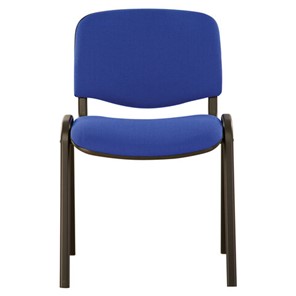 Офисный стул Brabix Iso CF-005 (черный каркас, ткань синяя с черным) 531974 в Салавате