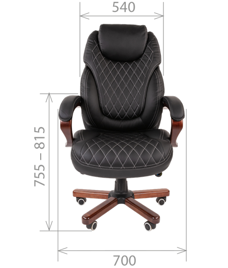 Кресло CHAIRMAN 406, коричневый в Стерлитамаке - изображение 4