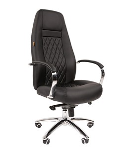 Кресло офисное CHAIRMAN 950 Экокожа черная в Стерлитамаке - предосмотр