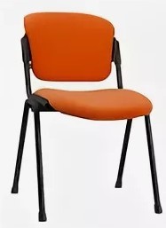 Офисное кресло ERA BLACK оранжевый в Стерлитамаке