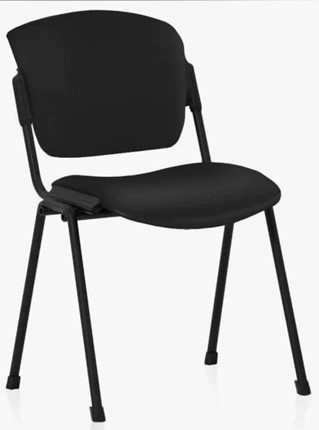 офисный стул ERA BLACK  в ткани ZESTA в Стерлитамаке - изображение