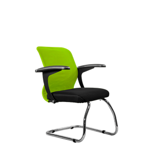 Офисный стул Метта SU-M-4/подл.160/осн.007, Зеленый/Черный в Стерлитамаке