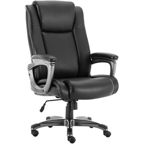 Компьютерное кресло Brabix Premium Solid HD-005 (рециклированная кожа, черное) 531941 в Стерлитамаке