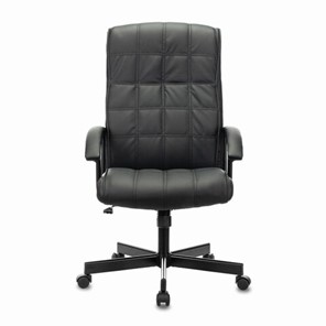 Компьютерное кресло Brabix Quadro EX-524 (экокожа, черное) 532104 в Уфе