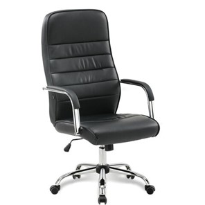Офисное кресло Brabix Stark EX-547 (экокожа, хром, черное) 531948 в Стерлитамаке
