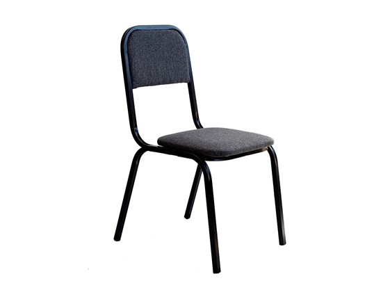 Офисный стул M2 См03, Ткань серая/Опоры черные в Стерлитамаке - изображение