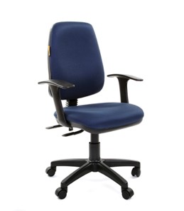 Компьютерное кресло CHAIRMAN 661 Ткань стандарт 15-03 синяя в Уфе - предосмотр