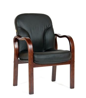 Кресло CHAIRMAN 658 Натуральная кожа черный в Стерлитамаке - изображение