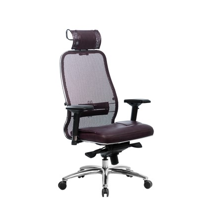 Офисное кресло Samurai SL-3.04, темно-бордовый в Салавате - изображение