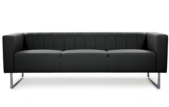 Офисный диван Вента трехместный в Стерлитамаке - изображение