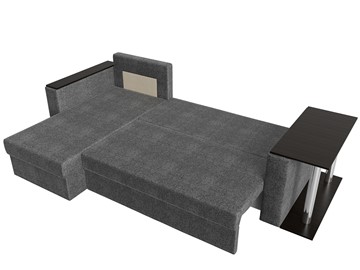 Угловой раскладной диван Атланта Лайт, Серый (рогожка) в Стерлитамаке - предосмотр 5