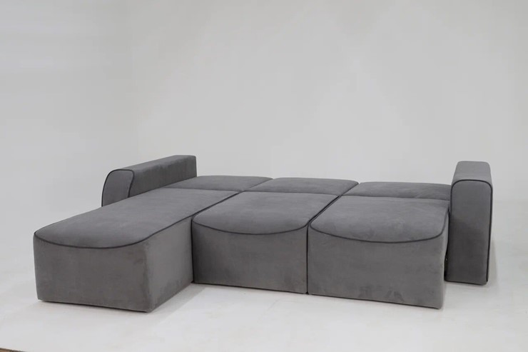 Угловой диван для гостиной Бафи-2, комбинация 3 в Стерлитамаке - изображение 4