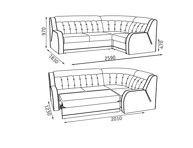 Угловой диван Блистер 2 в Уфе - изображение 10