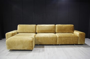 Угловой диван с оттоманкой Бостон 3510х1700 мм в Уфе