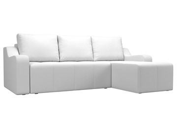 Угловой диван для гостиной Элида, Белый (экокожа) в Салавате