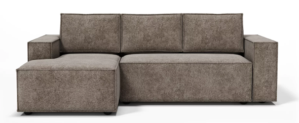 Угловой диван с оттоманкой Лофт 263х159х93 (НПБ/Тик-так) в Стерлитамаке - изображение