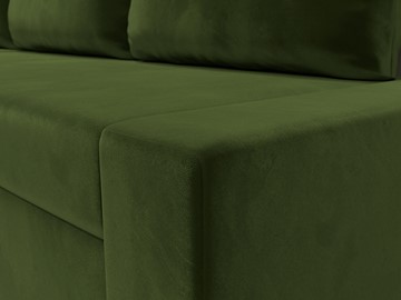 Угловой диван для гостиной Версаль, Зеленый/Бежевый (микровельвет) в Стерлитамаке - предосмотр 3