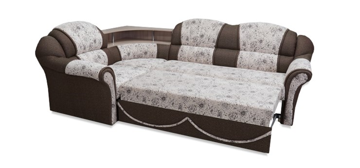 Угловой диван Соня-12 с полкой и креслом в Стерлитамаке - изображение 1