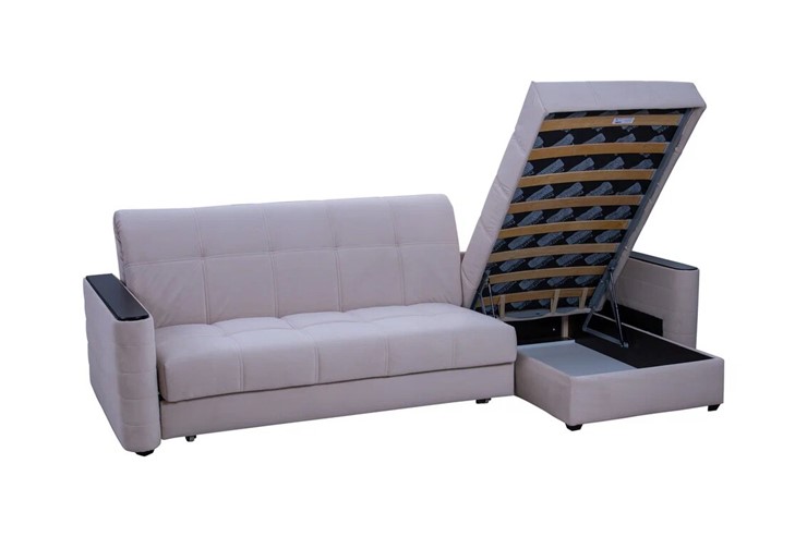 Угловой диван Севилья 3 120, оттоманка 144 в Стерлитамаке - изображение 1