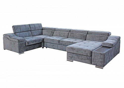 Угловой диван N-0-M П (П1+ПС+УС+Д2+Д5+П2) в Уфе - изображение